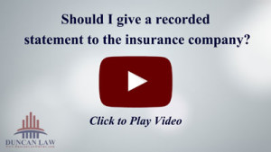 Should I Give A Recorded Statement to the Insurance Company or Employer?